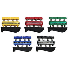 Fabrication Enterprises Hand / Finger Exerciser Set CanDo® Digi-Flex® Yellow / Red / Green / Blue / Black X-Light to X-Heavy Resistance