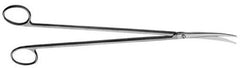 V. Mueller Dissecting Scissors V. Mueller® Metzenbaum 9 Inch Length Surgical Grade Stainless Steel NonSterile Finger Ring Handle Curved Blunt Tip / Blunt Tip - M-800465-4421 - Each