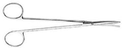 V. Mueller Dissecting Scissors Allegiance Metzenbaum 7 Inch Length Surgical Grade Stainless Steel / Tungsten Carbide NonSterile Finger Ring Handle Curved - M-800485-4600 - Each