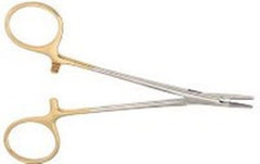 V. Mueller Needle Holder Vital™ 5 Inch Length 3,600 Serrations Per Square Inch Tips - M-800517-1609 - Each