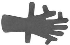V. Mueller Surgical Hand Immobilizer Malleable Lead Left or Right Hand Gray Large