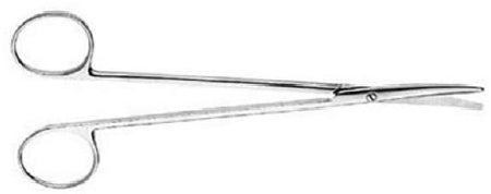 V. Mueller Dissecting Scissors Metzenbaum 5-3/4 Inch Length Tungsten Carbide Curved - M-800542-2266 - Each