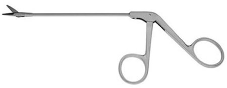 V. Mueller Nasal Scissors V. Mueller® 5-1/8 Inch Length Surgical Grade Stainless Steel NonSterile Finger Ring Handle Straight Blunt Tip / Blunt Tip - M-800562-4324 - Each