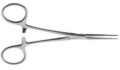 V. Mueller Artery Forceps BR Surgical Pean 6-1/2 Inch Length Mid Grade Stainless Steel NonSterile Locking Ring Handle Curved Smooth - M-800595-3848 - Each