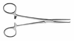 V. Mueller Artery Forceps BR Surgical Ochsner 6-1/4 Inch Length Mid Grade Stainless Steel NonSterile Ratchet Lock Finger Ring Handle Straight 1 X 2 Teeth - M-800596-1942 - Each