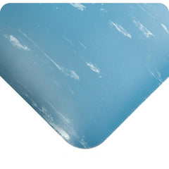 Fisher Scientific Anti-Fatigue Floor Mat UltraSoft Tile-Top™ AM SpongeCote® 3 X 5 Foot Blue PVC / Anti-Microbial Nitrile Infused Sponge - M-800721-3458 - Each