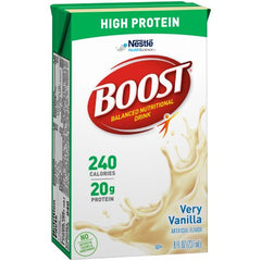 Nestle Healthcare Nutrition Oral Supplement Boost® High Protein Very Vanilla Flavor Ready to Use 8 oz. Carton