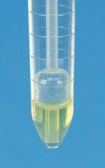 Fisher Scientific Fisherbrand™ Urinalysis Tube Conical Bottom Plain 15 mL Without Color Coding Snap Cap Polystyrene Tube