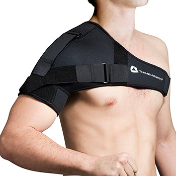 Orthozone Thermoskin Adjustable Shoulder Stabilizer , One Size - Black