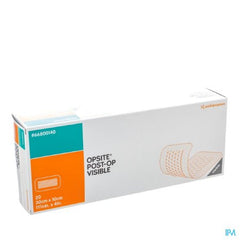 Smith & Nephew Transparent Dressing with Pad OpSite Post-Op Visible Rectangle 4 X 12 Inch 2 Tab Delivery Without Label Sterile