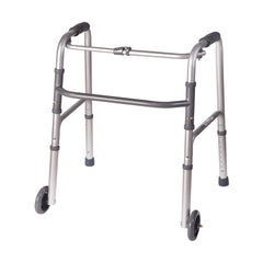 DMI Lightweight Aluminum Folding Walker with Single Release AM-802-1017-0645