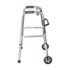 DMI Lightweight Aluminum Folding Walker with Single Release AM-802-1017-0645