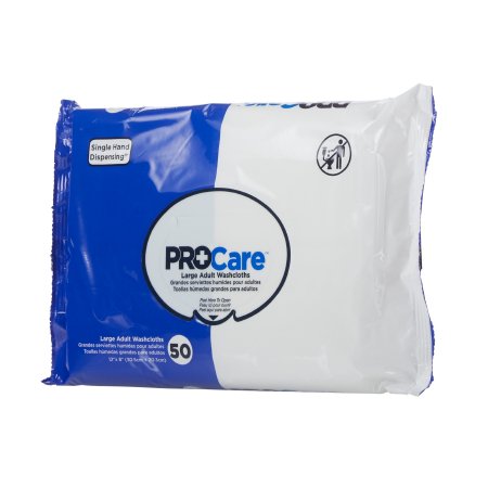 First Quality Personal Wipe ProCare™ Soft Pack Aloe / Vitamin E Scented 50 Count