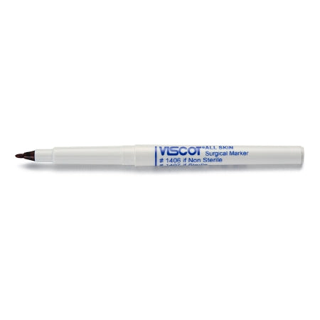 Viscot Industries Skin Marker Allskin™ Brilliant Blue Fine / Regular Tip NonSterile - M-802189-2321 - Case of 100
