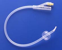 Teleflex LLC Foley Catheter Rusch® 2-Way Coude Tip 5 cc Balloon 24 Fr. Silicone