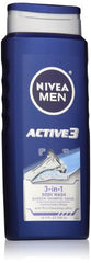 BSN Jobst Shampoo and Body Wash Nivea® Men Active 3 16.9 oz. Flip Top Bottle Scented