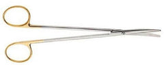 V. Mueller Dissecting Scissors Vital® Metzenbaum 9-1/4 Inch Length Surgical Grade Stainless Steel / Tungsten Carbide NonSterile Finger Ring Handle Straight Blunt Tip / Blunt Tip - M-802481-1174 - Each