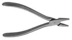 V. Mueller Flat Nose Pliers V. Mueller 6-3/4 Inch Stainless Steel Cross Serrated Jaws 5 mm Wide - M-802721-1267 - Each