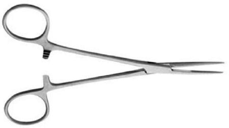 V. Mueller Artery Forceps Kelly 5-1/2 Inch Length Mid Grade Stainless Steel Curved - M-802732-3597 - Each