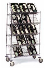 Intermetro Industries Tote Storage Cart 18 X 36 Inch