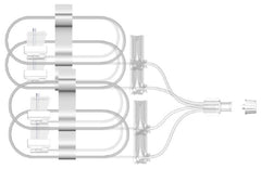 EMED Technologies Subcutaneous Infusion Set Sub-Q 27 Gauge X 4 9 mm 36 Inch Tubing Without Port - M-802887-1949 - Box of 10