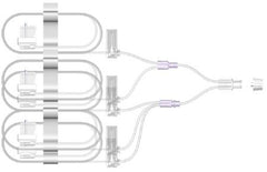 EMED Technologies Subcutaneous Infusion Set Sub-Q 27 Gauge X 5 9 mm 36 Inch Tubing Without Port - M-802893-1981 - Box of 10