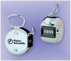 Fisher Scientific Hand Tally Counter 1.13 X 1.75 Inch dia., 3 oz. Weight, 9999 Displayed Text