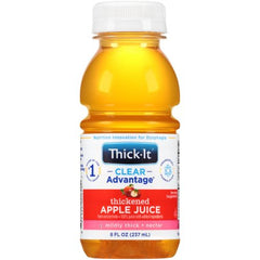 Kent Precision Foods Thickened Beverage Thick-It® Clear Advantage® 8 oz. Bottle Apple Flavor Ready to Use Nectar Consistency