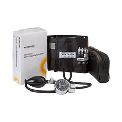 Aneroid Sphygmomanometer with Cuff McKesson LUMEON™ 2-Tube Pocket Size Hand Held Adult Medium Cuff