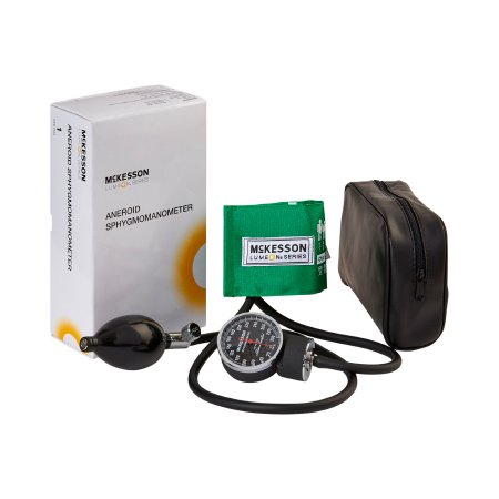 Aneroid Sphygmomanometer with Cuff McKesson LUMEON™ 2-Tube Pocket Size Hand Held Child Small Cuff