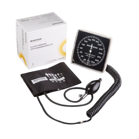 Aneroid Sphygmomanometer with Cuff McKesson LUMEON™ 2-Tube Wall Mount Adult Medium Cuff