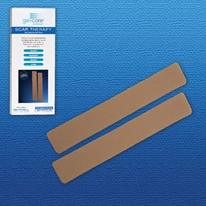 Silipos Scar Therapy Gel-Care® Advanced 1-1/2 X 10 Inch Gel Rectangle Tan NonSterile
