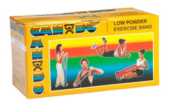 Fabrication Enterprises Exercise Resistance Band CanDo® Low Powder Gold 5 Inch X 6 Yard 3X-Heavy Resistance