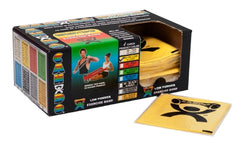 Fabrication Enterprises Exercise Resistance Band CanDo® Low Powder Yellow 5 Inch X 4 Foot X-Light Resistance