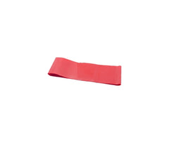 Fabrication Enterprises Exercise Resistance Band Loop CanDo® Low Powder Red 3 X 10 Inch Light Resistance