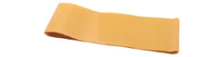 Fabrication Enterprises Exercise Resistance Band Loop CanDo® Low Powder Gold 3 X 10 Inch 3X-Heavy Resistance