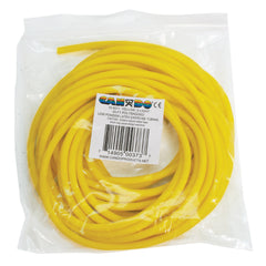 Fabrication Enterprises Exercise Resistance Tubing CanDo® Low Powder Yellow 25 Foot Length X-Light Resistance