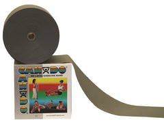 Fabrication Enterprises Exercise Resistance Band CanDo® Silver 5 Inch X 50 Yard 2X-Heavy Resistance