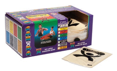 Exercise Resistance Band CanDo® Tan 5 Inch X 4 Foot 2X-Light Resistance