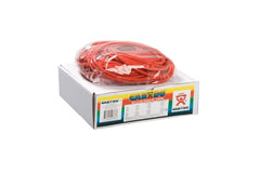 Fabrication Enterprises Exercise Resistance Tubing CanDo® Red 100 Foot Length Light Resistance