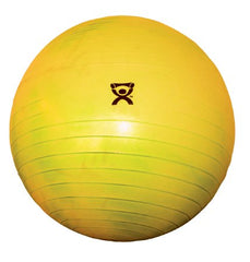 Fabrication Enterprises Inflatable Exercise Ball CanDo® Deluxe ABS Yellow