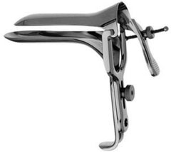 V. Mueller Vaginal Speculum V. Mueller® Graves NonSterile Surgical Grade Stainless Steel Medium Double Blade Duckbill Reusable Without Light Source Capability - M-803609-1013 - Each