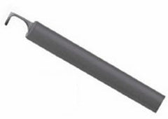 V. Mueller Laparoscopic Electrode V. Mueller® 5 mm Shaft Diameter X 45 cm Shaft Length Stainless Steel 90° Angled Hook Tip Reusable NonSterile - M-803615-1523 - Each