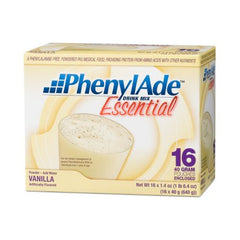 Nutricia North America PKU Oral Supplement PhenylAde® Essential Vanilla Flavor 40 Gram Pouch Powder