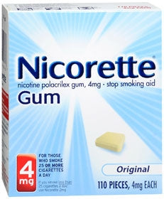 Glaxo Smith Kline Stop Smoking Aid Nicorette® 4 mg Strength Gum