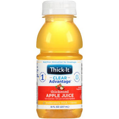 Kent Precision Foods Thickened Beverage Thick-It® Clear Advantage® 8 oz. Bottle Apple Flavor Ready to Use Honey Consistency
