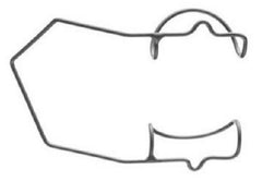 V. Mueller Eye Speculum V. Mueller® Grandon-Barraquer 2-1/4 Inch/Blades: 7 X 15 mm - M-803966-3661 - Each