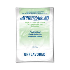 Nutricia North America PKU Oral Supplement PhenylAde® 40 Unflavored 25 Gram Pouch Powder
