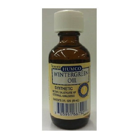 Humco Topical Pain Relief Wintergreen Oil 98% Strength Methyl Salicylate Solution 2 oz.