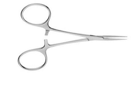 V. Mueller Hemostatic Forceps Hartmann-Mosquito 4 Inch Length Curved Delicate Jaws - M-804373-3334 - Each